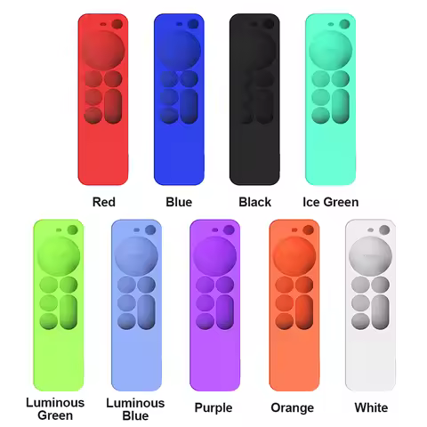 Protective Case for Apple TV 4K Portable Silicone Remote Control Cover Anti-Fall