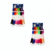 GANTUNGAN Flexible Spiral Keychain STRING Car and Motorcycle Spiral Keychain/ Elastic Keychain/