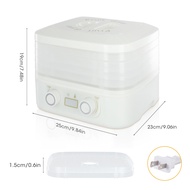 เครื่องอบอาหารผลไม้อบแห้ง5ชั้นเครื่องอบเนื้อสัตว์เลี้ยงผลไม้อัตโนมัติในครัวเรือนไดร์เป่าเล็บอาหารผัก