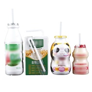 Disposable Straws Children's Lactobacillus Beverage Yogurt Thin Straw Short Pieces Individually Pack