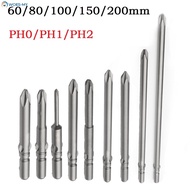 【WOES】60-200mm PH0 PH1 PH2 802 Electric Cross Screwdriver Bit  ImpactDriver