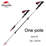 Naturehike ST06 ultralight 3-section ไม้เท้า nordic carbon trekking poles telescopic ปรับได้สำหรับเดินป่าตั้งแคมป์ 1 ชิ้น⚡ จัดส่งจากประเทศไทย ⚡