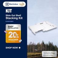 Electrolux Stacking Kit with Slide-out Shelf (White) E1WYHSK1 for Heat Pump Dryer only