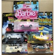 Hot Wheels 2025 Pop Culture Barbie Ghost Rider Beatles Toy Model Car Hot Wheels Cars