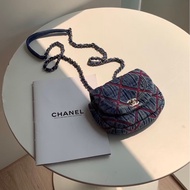 chanel coco beach 牛仔馬鞍包