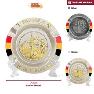 Belgian Brussels Ashtray Display Souvenirs from Belgium