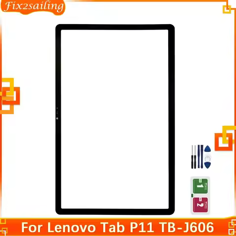 11'' Touch Screen Display For Lenovo Tab P11 TB-J606F TB-J606L TB-J606N J606 Front Glass Outer Touch