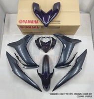 YAMAHA LC135 FI LC 135 FI 135LC FI 135 LC FI V8 100% ORIGINAL HLY BODY COVER SET COVERSET  BDK-F0000