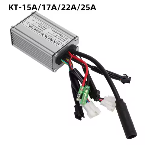 Electric Bicycle KT Controller 36V/48V 6/9 Mosfets KT-15A/17A/22A/25A SM Joint Controller for LED790