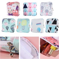 PAPERS Cotton Credit Card Holder Headphone Case Sanitary Pad Bags Storage Pouch Coin Purse Sanitary Napkin Storage Bag