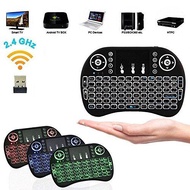 【Wireless keyboard แป้นพิมพ】Mini Wireless Keyboard แป้นพิมพ์ภาษาไทย 2.4 Ghz Touch pad คีย์บอร์ด ไร้สาย มินิ ขนาดเล็ก for Android Windows TV Box Smart Phone i8