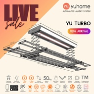 Smart Automated Laundry Rack System | FREE INSTALLATION + MOTOR LIFETIME WARRANTY* | [Sg Local Brand