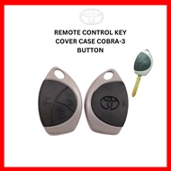 TOYOTA VIOS CAR ALARM REMOTE CONTROL KEY COVER CASE COBRA-3 BUTTON