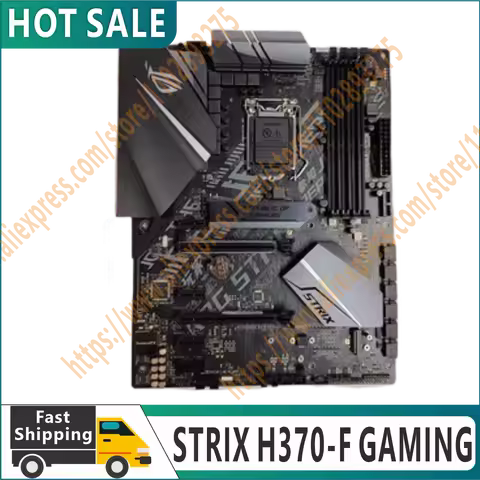 100% original testing ROG STRIX H370-F GAMING motherboard Socket LGA 1151 DDR4 H370 Desktop motherbo