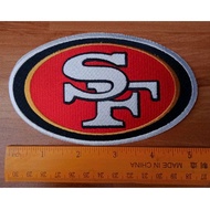SF 49ers "San Francisco 49ers" Embroidered logo / patch / 1 pc