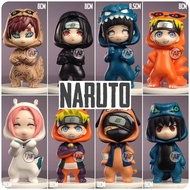 Mini figure figurine Naruto bijuu costume kyuubi naruto sasuke aoda gaara shukaku sakura katsuyu kak