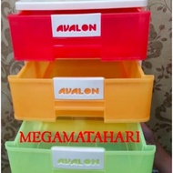FG2 EXPEDITION 3-Tier Plastic Drawer Cabinet Avalon Drawer 3-Tier DW23TW