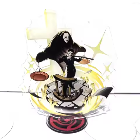 Jujutsu Kaisen Hiromi Higuruma Fushiguro Toji Geto Suguru Acrylic Stand Model Kawaii Cartoon Bottle 