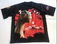 (不在港) 香港懷舊玩具糸列: 香港麥當勞 T恤全新 S碼. Mcdonald's T shirt Dinosaur Movie 2003 Black T-shirt SIZE S or M