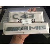 HIGH QUALITY C43 AMG EMERGED LOGO WITH BRAND STAMP