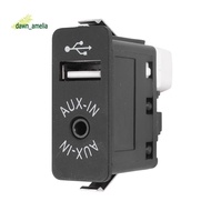 Car USB AUX In Plug Auxiliary Input Socket Adapter for  E81 E87 E90 F10 F12 E70 X4 X5 X6