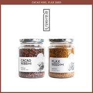 korea cacao nibs flax seed food tea