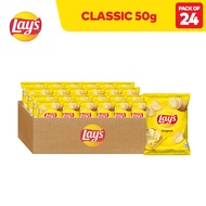 [CASE] Lay's Potato Chips 50g - Pack of 24 Lays Potato Chips