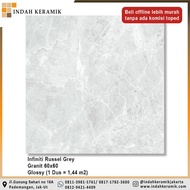 HT Granite Tile Granit Infiniti Russel Grey 60x60 kw1
