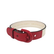 Delvaux RED MOON PARTY 限量版白色和RED皮革手鍊 1117 [二手] 成色極佳 DELVAUX