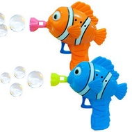 Bubble Nemo Fish Gun Shooter Soap Bubble Kids Toys