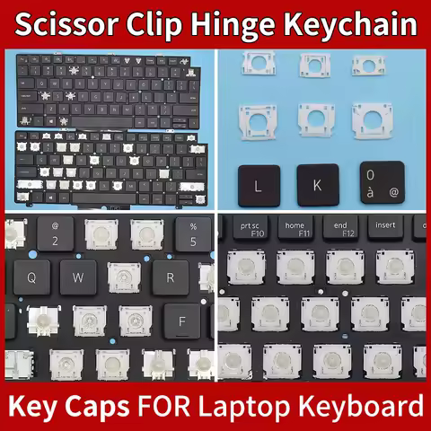Replacement Keycaps Scissor Clip Hinge For DELL Latitude 7420 7430 5430 5420 5421 5431 7520 P137G ke