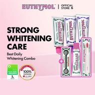 [EUTHYMOL] Whitening Toothpaste 3-Pack (Purple*2 +Pink*1) | LG H&H Beauty | Gift (squeezer+Whitening