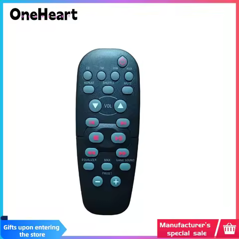 Original FOR Philips CD Amplifier Radio RC5 CDM4 M9 M12 CDPRO2 MCM390 MCM190 Encoding Audio Remote C