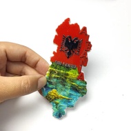 3D Albania Fridge Magnet - ‌Cute Decorative Room Decor, Strong Refrigerator Magnets