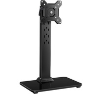 Perlegear Monitor Stand, Freestanding Monitor Mount for 13-34 inch Screens with 360 Degree Rotation,