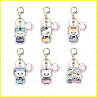 ITZY Hwang Yeji Ryujin Chaeryeong Cartoon Star Acrylic Keychain Backpack Pendant Bag Accessories