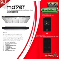 BUNDLE B DEAL - MAYER Kitchen Induction Hob + Gas Hob + 90cm Cooker Hood + PWP Oven