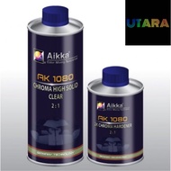 AIKKA AK1080 2:1 CHROMA HIGH SOLID CLEAR e1Liter & HARDENER e500ML SET
