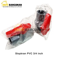 PVC Ballvalve PVC Stop Valve 3/ 4 inch - Ball Valve Stop Valve Stop Valve PASS