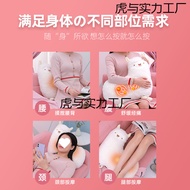 Alpaca Massage Pillow Plush Toy Doll Full Body Waist Shoulder Neck Girls Birthday High-End Practical
