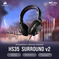 CORSAIR HS35 SURROUND V2 - Multi Platform Gaming Headset With Dolby Audio 7.1 Surround Sound