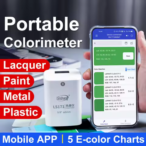 Digital Colorimeter Pantone Color Reader Portable Ncs Ral Cmyk Color Meter Rugged Colorimeters D/8 f
