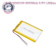 / /Durable  New 6060100 5000Mah 3.7V Lithium Polmer 3.94X2.36X0.24" Rechargeable Li-Po Lipolmer.