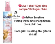 XỊT THƠM QUẦN ÁO SNUGGLE 150ML LƯU HƯƠNG LÂU NỘI ĐỊA HÀN QUỐC
