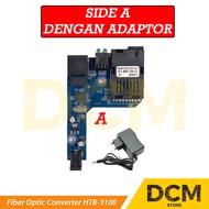 PCB NETLINK HTB-3100 A B Side A Side B Fiber Optic Media Converter FO