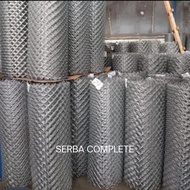 KAWAT HARMONIKA KAWAT PAGAR GALVANIS 2"x1.5mmx1.5Mtrx30Meter Per Roll KAWAT HARMONIKA 2 INCI X 1.5MM