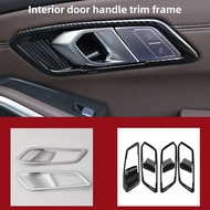 4Pcs Car Door Inner Handle Bowl Cover Decoration Suitable For BMW 3 Series G20 G21 G28 318i 320i 32