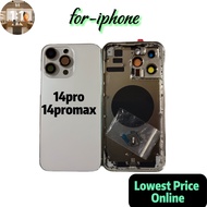 1：1 Replacement Back Cover Housing For iphone  14 pro 14 pro max Rear Battery Door Frame