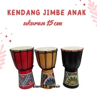 Djembe Drum Jimbe Drum Size 15 cm Mahogany Wood
