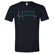Aquarius Shirt Zodiac Astrology Heartbeat Shirt January &amp; February Birthday Gift